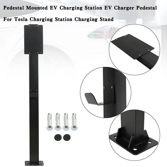 Pedestal Mounted EV Charging Station EV Charger Stand for Tesla Charging Station